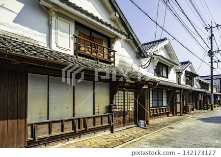 Hyuga Mimitsu Townscape, Cobblestone Streets, Hyuga City, Miyazaki Prefecture 132173127