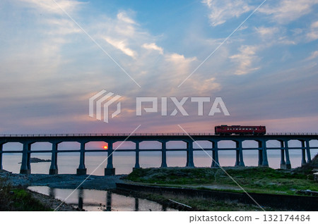 Sogogawa Bridge - Sanin Main Line scenery 132174484