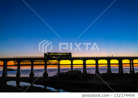 崇吾川大橋~山陰本線風景 崇吾川大橋~山陰本線風景 132174499