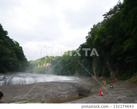 Waterfall in the mountains 132174643