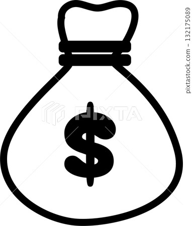 Money icon 132175089