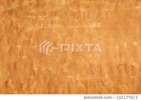Old brown parchment paper texture with stains 132175811