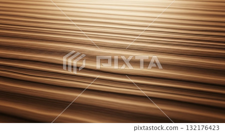 Brown Wavy Lines Abstract Pattern with Light and Shadows 132176423