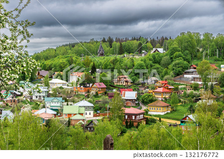 The Church of the Resurrection of Christ on Mount Levitan in Plyos The Church of the Resurrection of Christ on Mount Levitan in Plyos 132176772