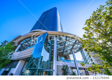 日本東京城市景觀 - 高輪Gateway站前的高輪Gateway城市景觀 132176940