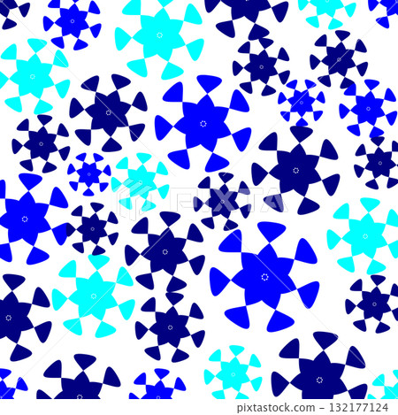Geometric design background material_Blue Geometric design background material_Blue 132177124