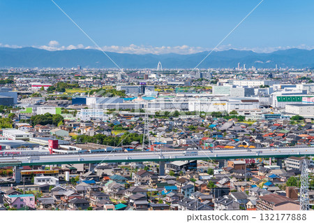 Komakiyama Castle, view from the observation deck (Komaki City, Aichi Prefecture) 132177888