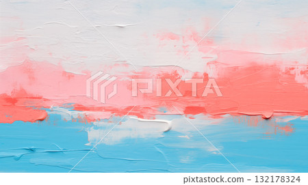 Abstract pink and blue landscape painting Abstract pink and blue landscape painting 132178324