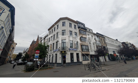 City view in Antwerp, Belgium 132179069