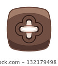 Classic square button diy craft 132179498