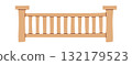 Modern wooden fence exterior design 132179523