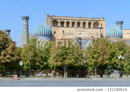 Beautiful cityscape of Samarkand, Uzbekistan Beautiful cityscape of Samarkand, Uzbekistan 132180614