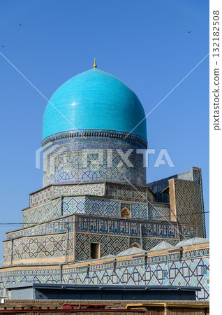 Beautiful view of Registan Square in Samarkand, Uzbekistan Beautiful view of Registan Square in Samarkand, Uzbekistan 132182508