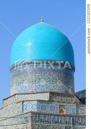 Beautiful view of Registan Square in Samarkand, Uzbekistan 132182509