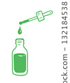 Minimal essential oil dropper illustration 132184538