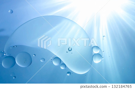 清澈的水淺藍色背景紋理 清澈的水淺藍色背景紋理 132184765