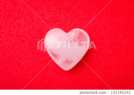 Heart made of stone. Concept of inability to love, stone heart, emotionless 132185241