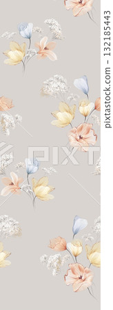 Assorted Handpainted Floral Striped Geometric Patterned Decorative Paper Collection Assorted Handpainted Floral Striped Geometric Patterned Decorative Paper Collection 132185443