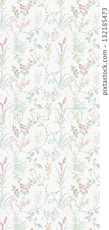 Assorted Handpainted Floral Striped Geometric Patterned Decorative Paper Collection 132185473
