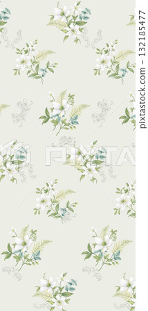 Assorted Handpainted Floral Striped Geometric Patterned Decorative Paper Collection 132185477