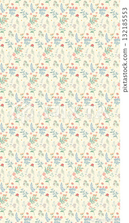 Assorted Handpainted Floral Cartoon Patterned Decorative Paper Collection 132185553