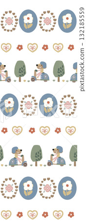 Assorted Handpainted Floral Cartoon Patterned Decorative Paper Collection Assorted Handpainted Floral Cartoon Patterned Decorative Paper Collection 132185559