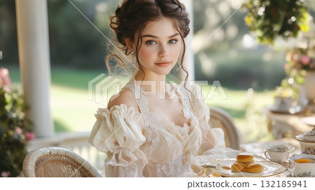 Bridgerton tea party dress 132185941