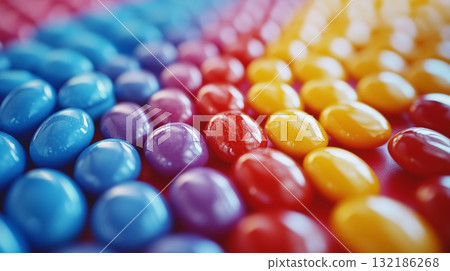 colorful candy. close up colorful candy colorful candy. close up colorful candy 132186268