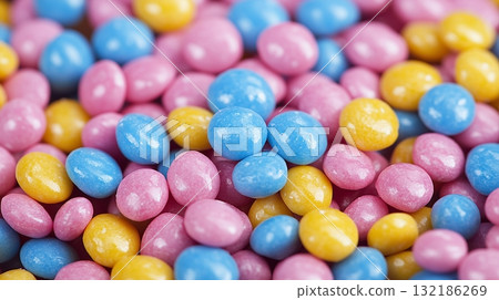 colorful candy. close up colorful candy 132186269