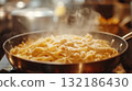Deliciously fresh pasta dish ready to be savored 132186430