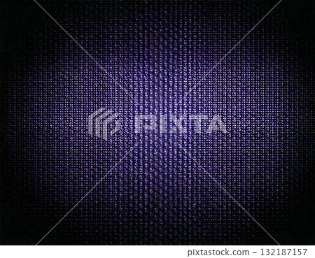 A futuristic space representation with purple glowing glass particles A futuristic space representation with purple glowing glass particles 132187157