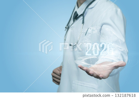 Future of healthcare envisioned by a doctor in 2026. Future of healthcare envisioned by a doctor in 2026. 132187618