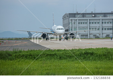 飛機 客用飛機 機場 132188838