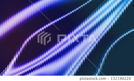 Blue and purple light waveform effect (abstract luminous design) 132190228