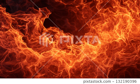blazing flame texture 132190396