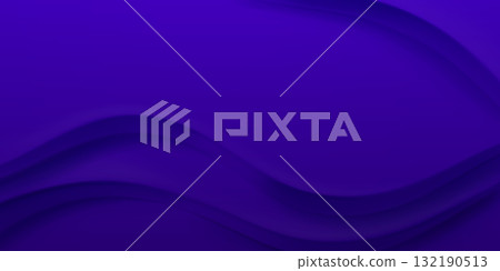 Dark purple wave pattern background. 132190513