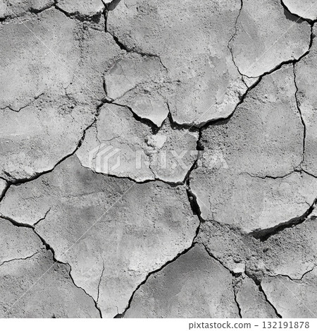 seamless concrete texture with pitted and cracked surface 132191878