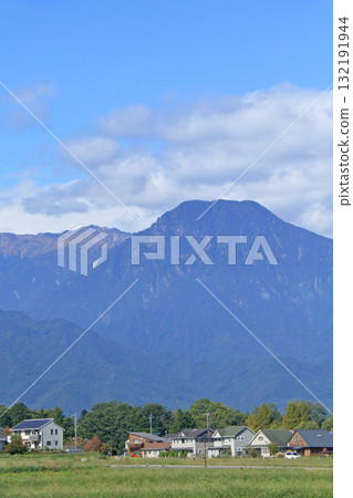 Autumn Azumino and Northern Alps 132191944