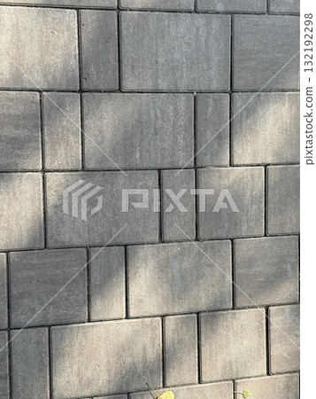 Concrete Paving Stone Floor Texture Background 132192298