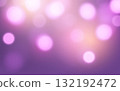 Pink and Purple Bokeh Light Background with Soft Glow Effect, Abstract Blurred Glitter Design for Romantic and Dreamy Mood 132192472