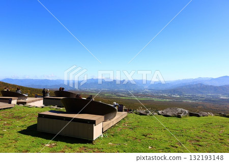 從清裡露台眺望野邊山高原 從清裡露台眺望野邊山高原 132193148
