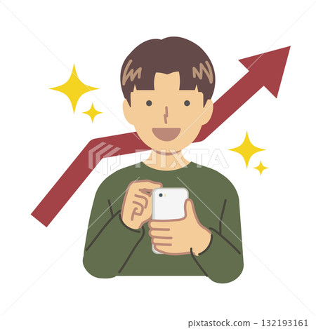 A man who is happy to rise A man who is happy to rise 132193161