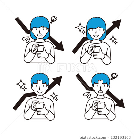 People who rise and rejoice: People who fall and sad People who rise and rejoice: People who fall and sad 132193163