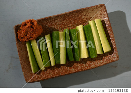 Morokyu (Cucumber with miso paste) Morokyu (Cucumber with miso paste) 132193188