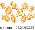 Caramel popcorn 132193285