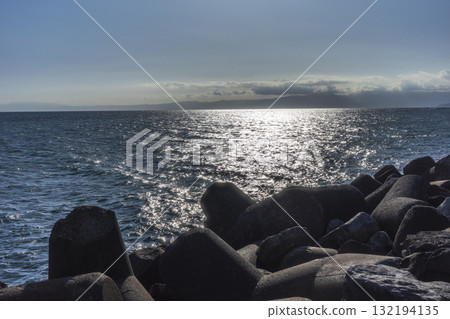 Scenery from Chigasaki Coast, Kanagawa Prefecture 132194135