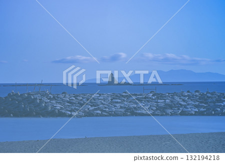 Scenery from Chigasaki Coast, Kanagawa Prefecture 132194218