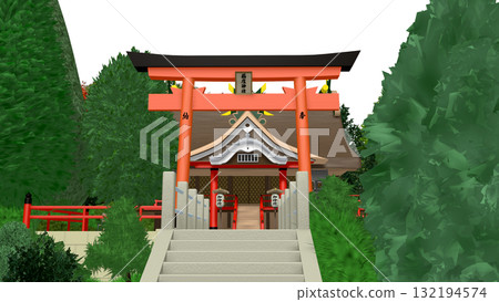 「海景神社」PNG素材,可作為動畫背景。天空是透明的,請隨意使用。 「海景神社」PNG素材,可作為動畫背景。天空是透明的,請隨意使用。 132194574