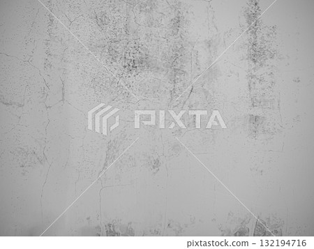 Wall Cement Background Grey Floor Stone Room House Home White Floor Interior Loft Old Stucco Plaster Raw Material Crack Rough Dark Surface Grunge Pattern Concrete Structure Mockup Template Product. 132194716