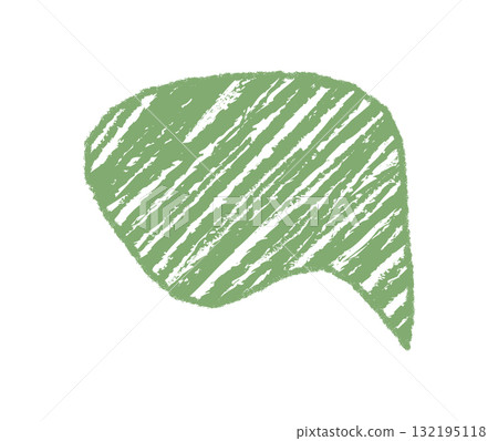 Fluid wavy chalk speech bubble stands out with a diagonal sketch effect. Scribble lines highlight the message and comment in this playful green graphic bubble format. Fluid wavy chalk speech bubble stands out with a diagonal sketch effect. Scribble lines highlight the message and comment in this playful green graphic bubble format. 132195118